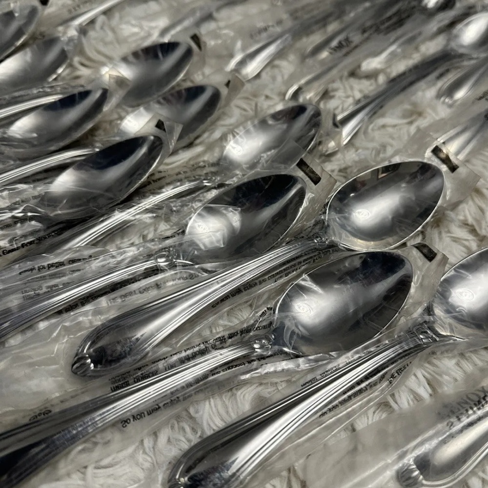 Lenox Crystal Flatware Set Of 51 Pieces